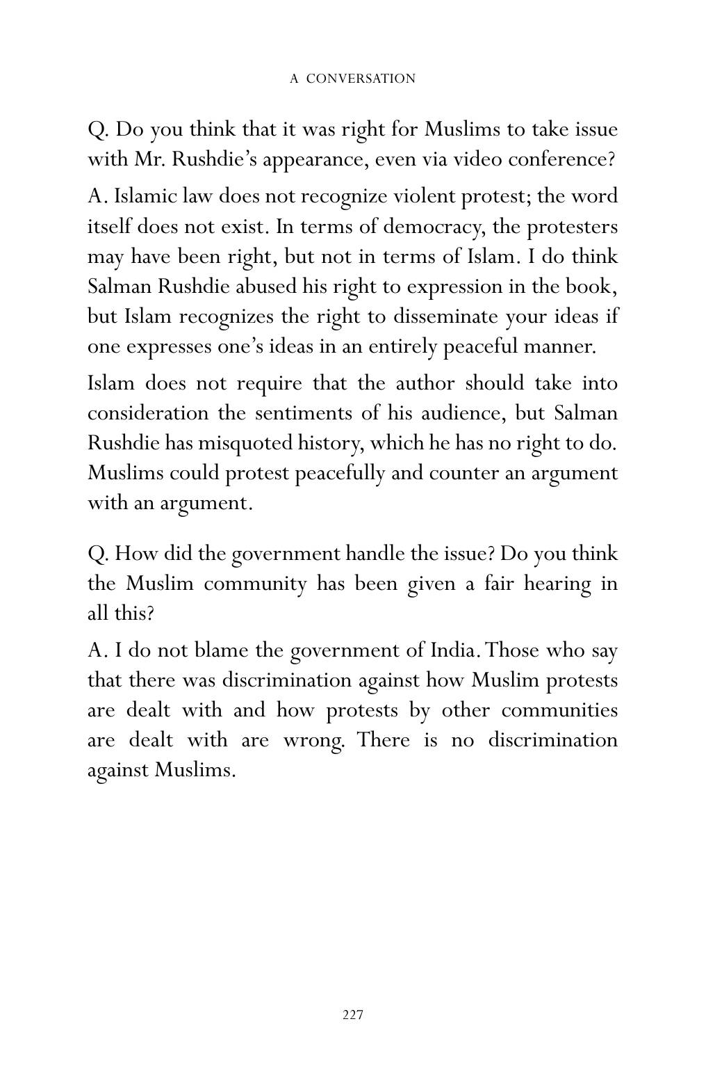 The printed page