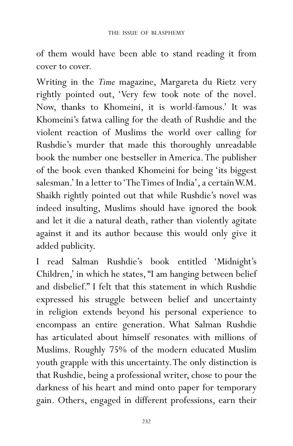 The printed page