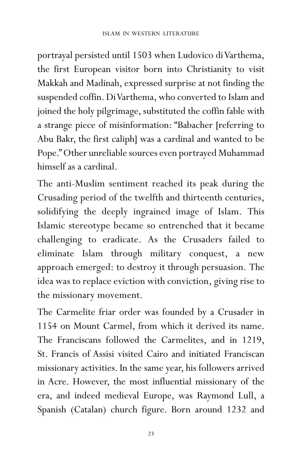 The printed page