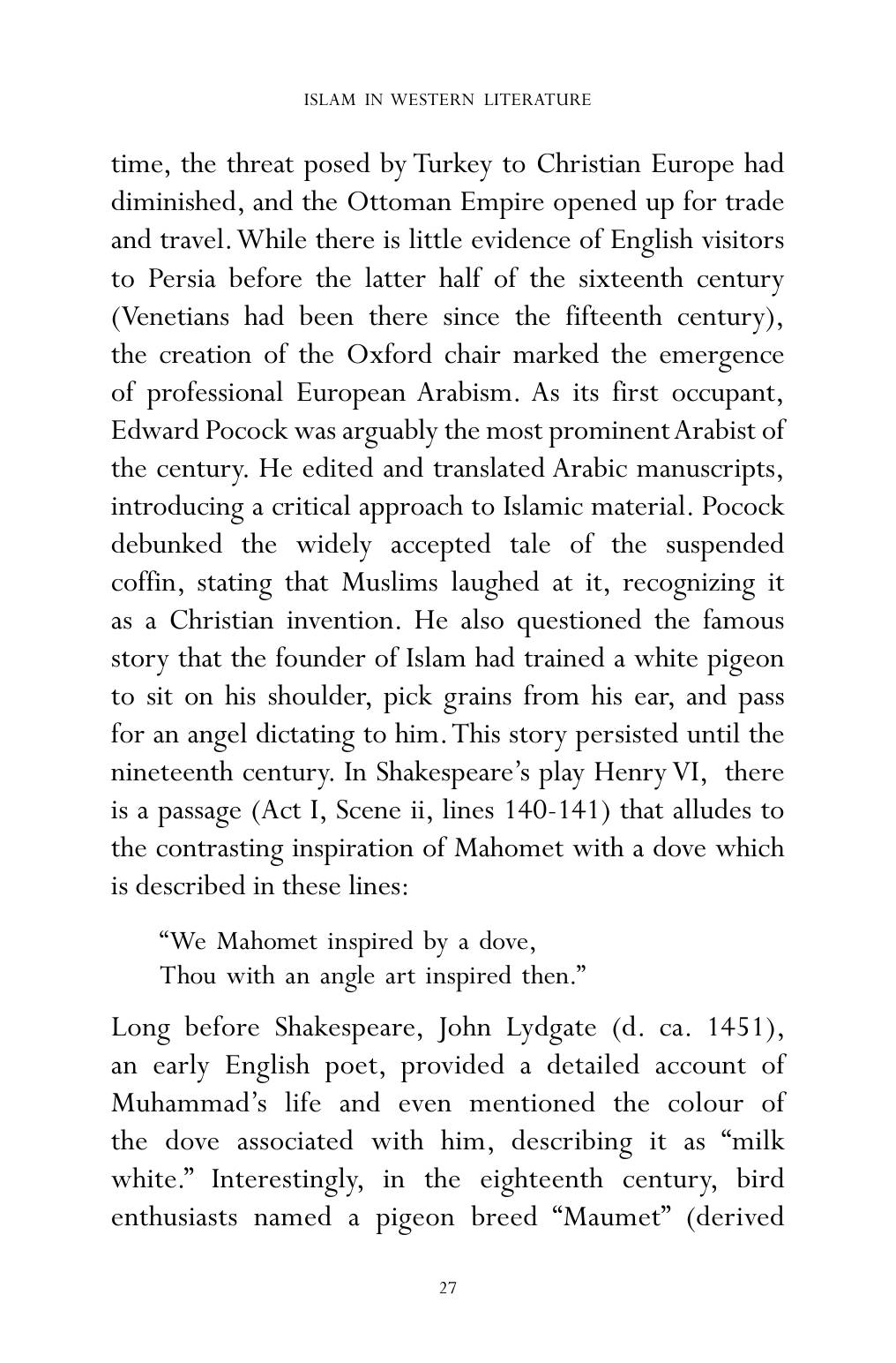 The printed page