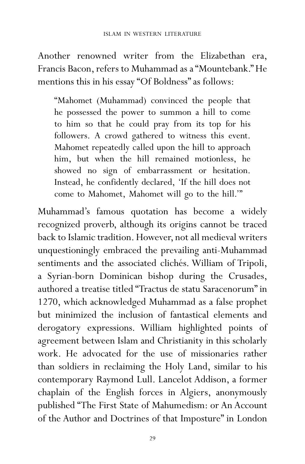 The printed page