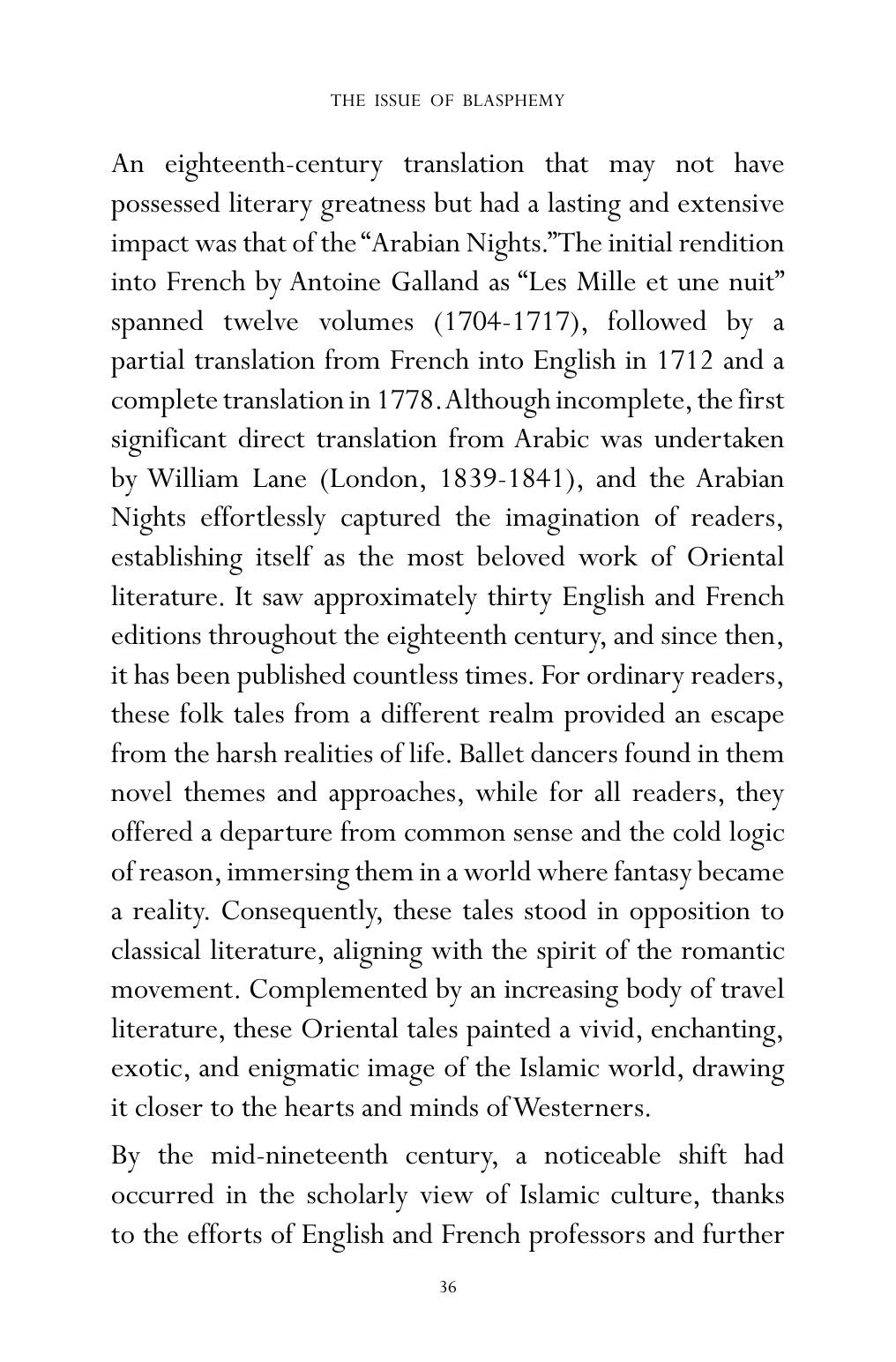 The printed page