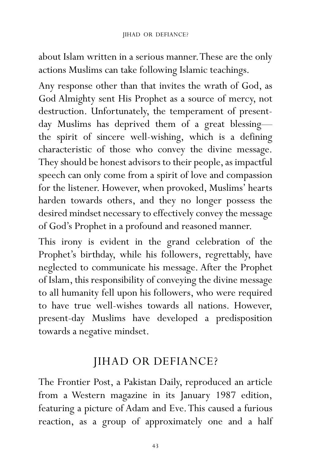 The printed page
