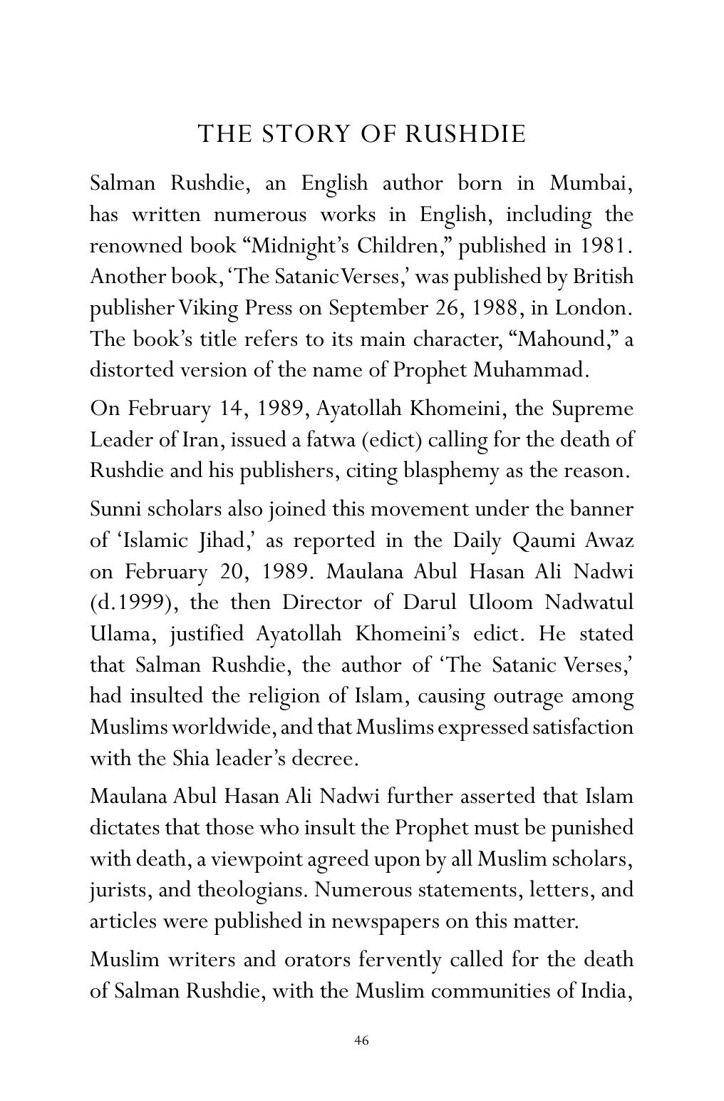 The printed page