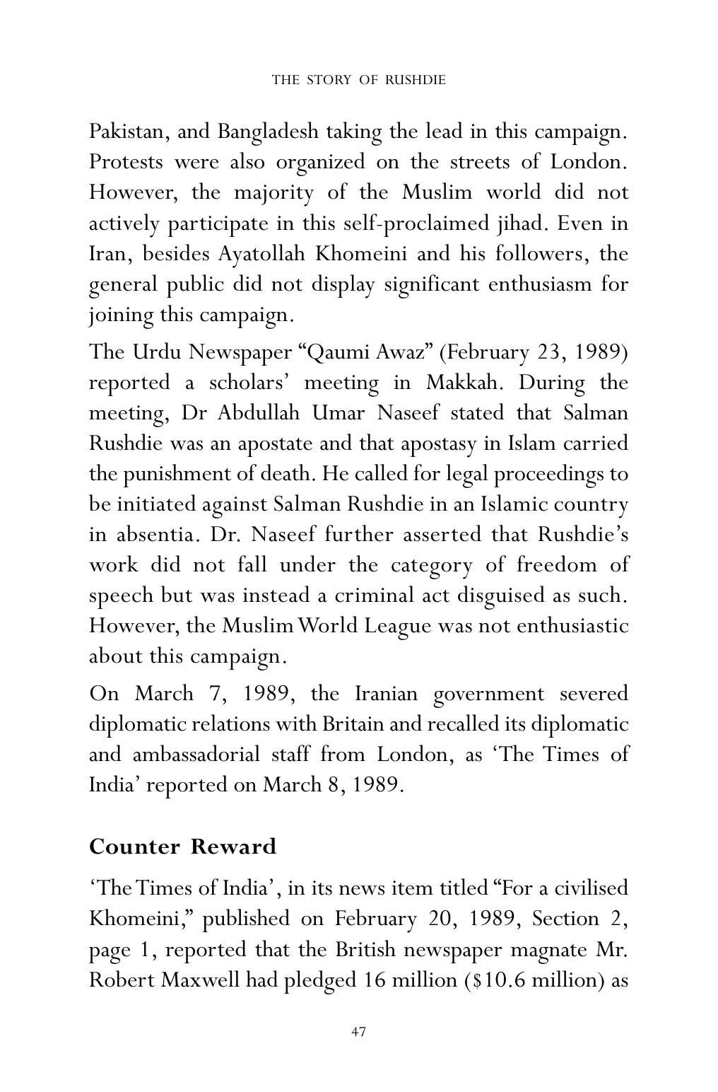 The printed page