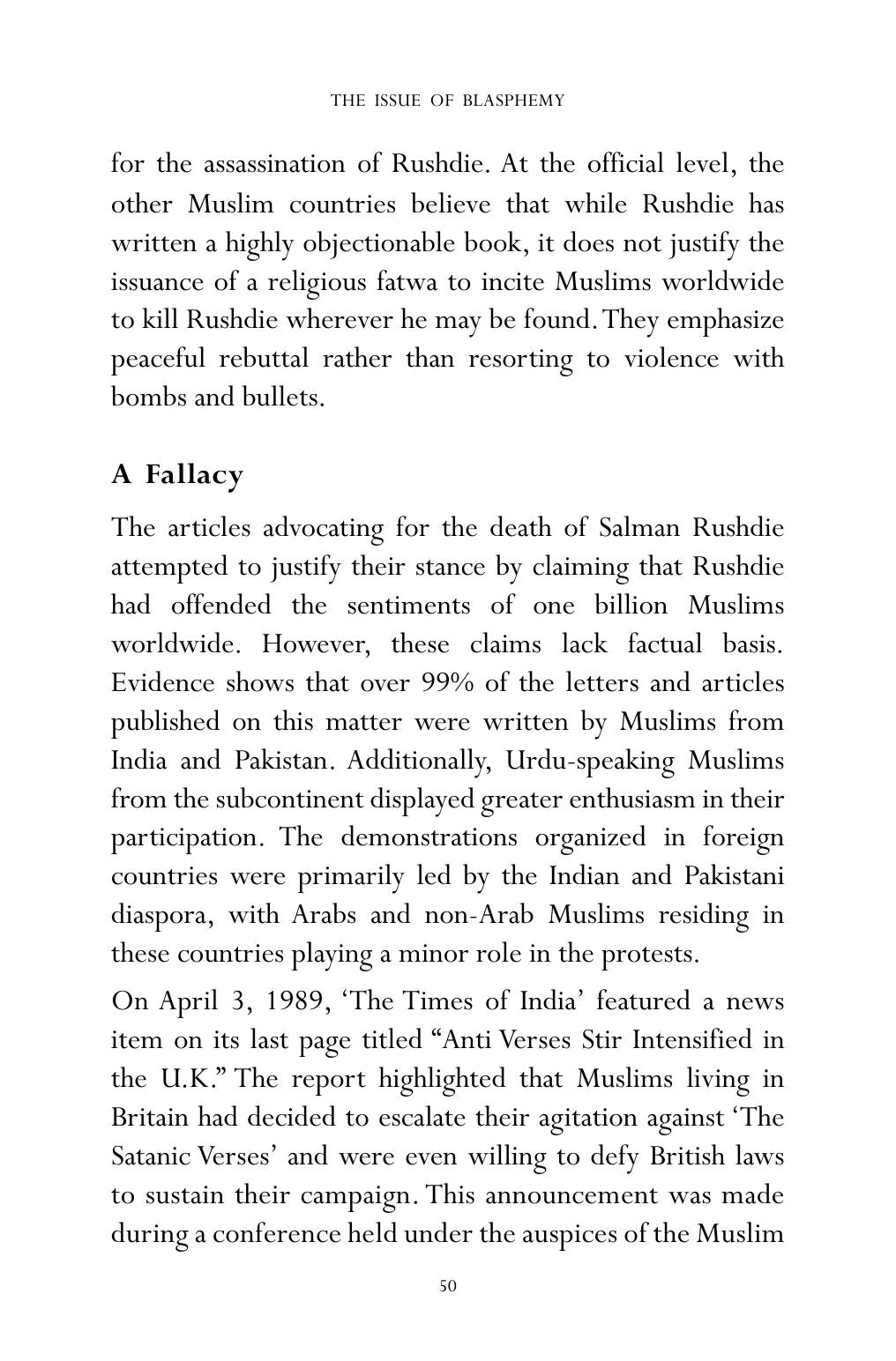 The printed page