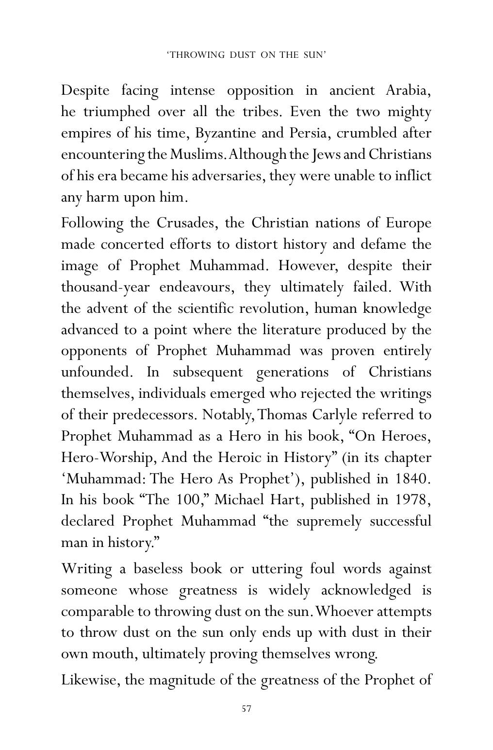 The printed page