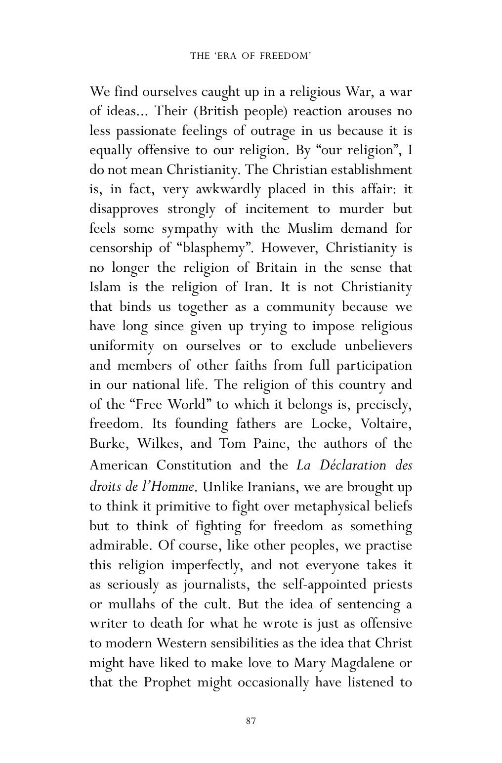 The printed page