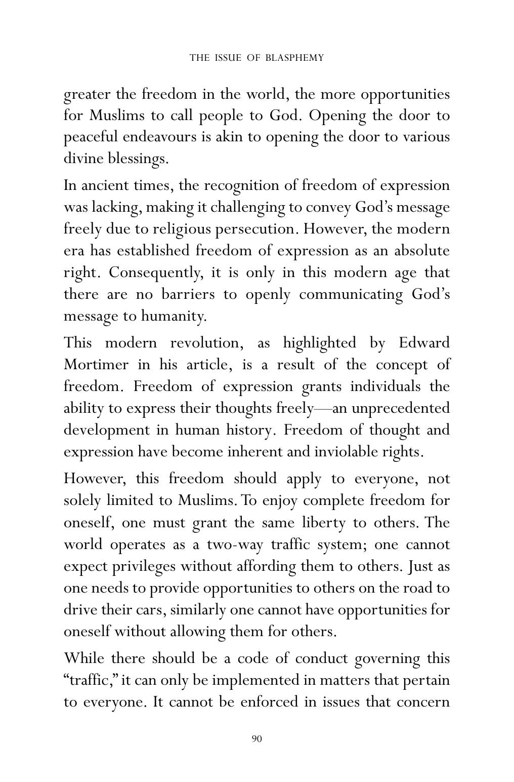 The printed page