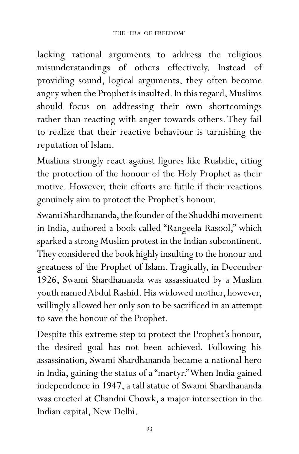 The printed page