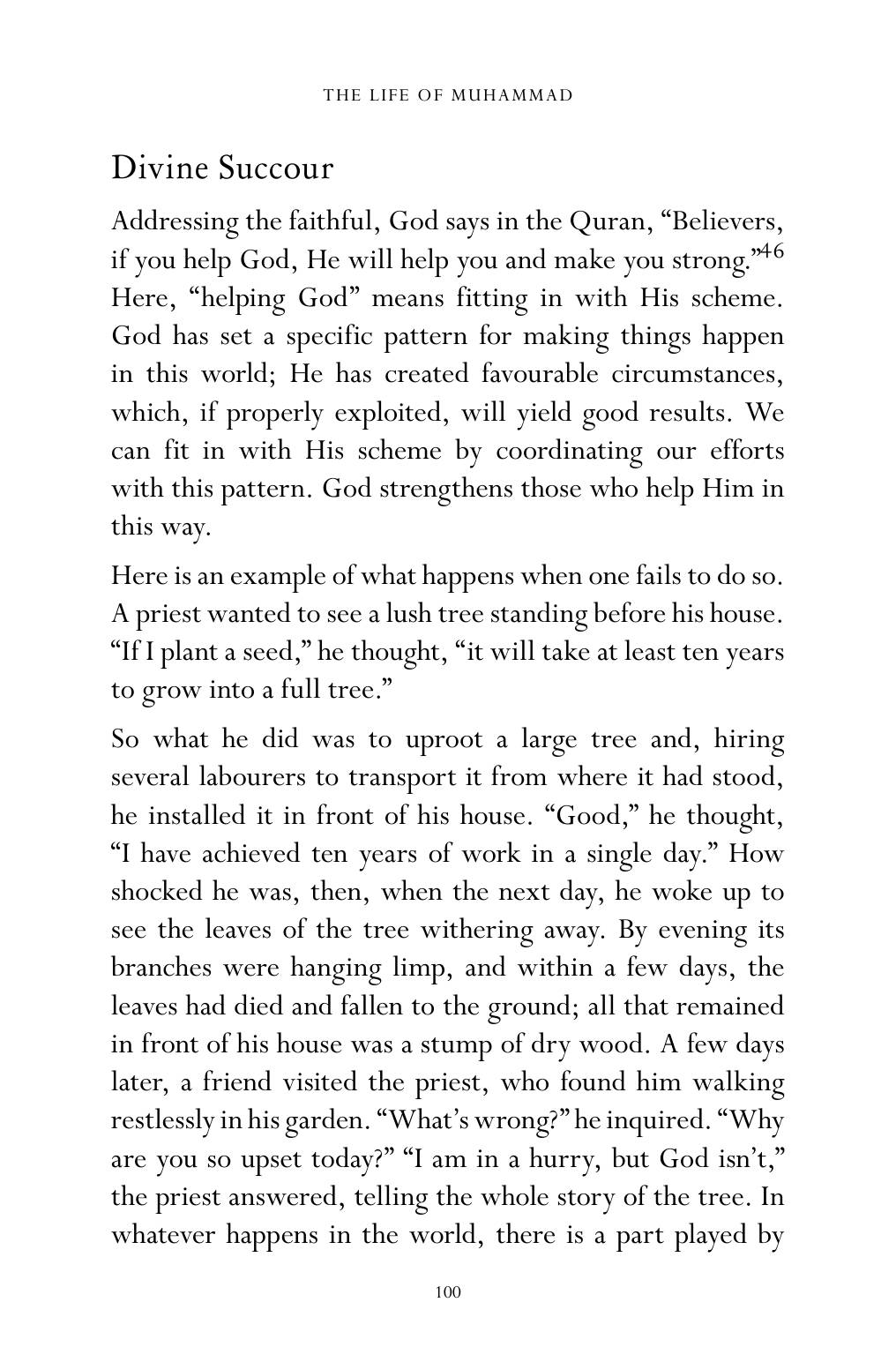 The printed page