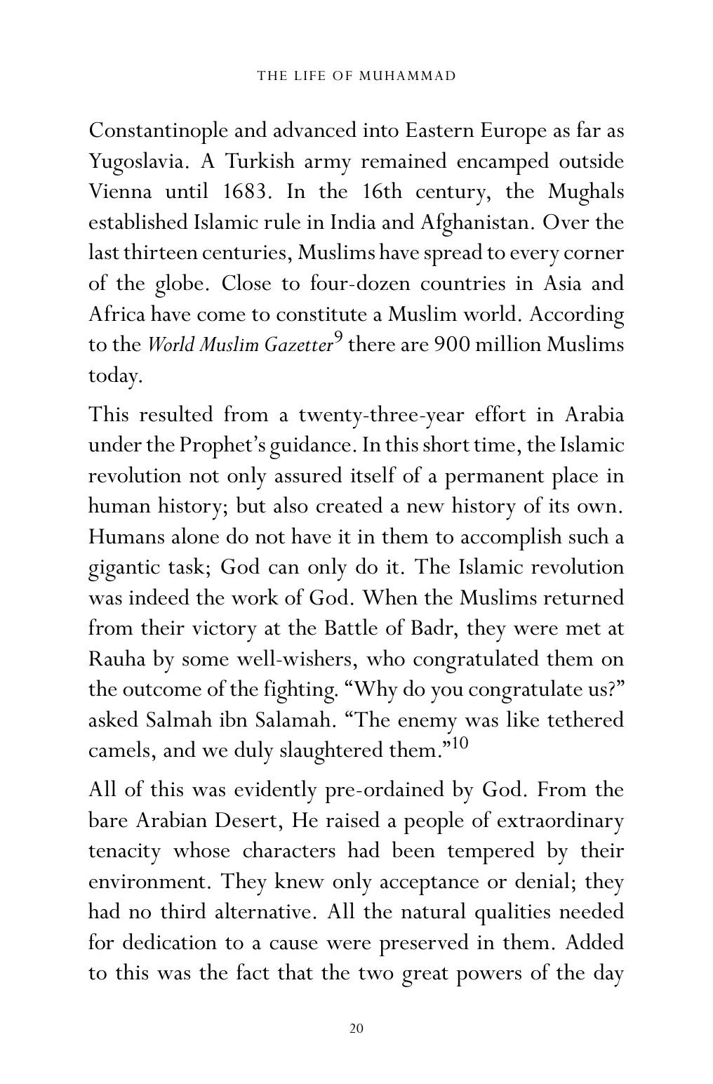 The printed page