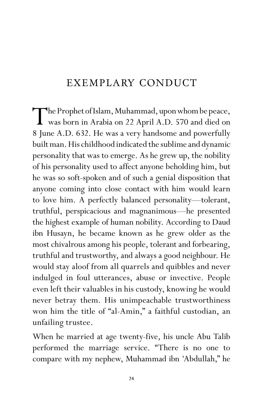 The printed page