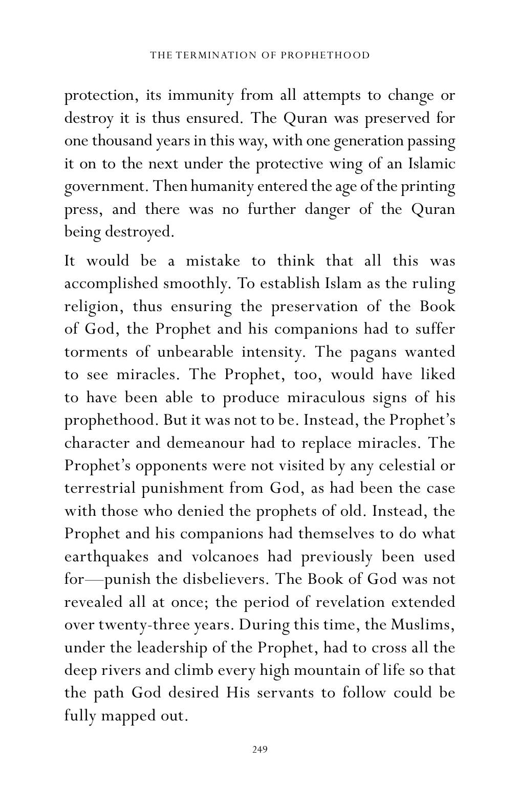 The printed page
