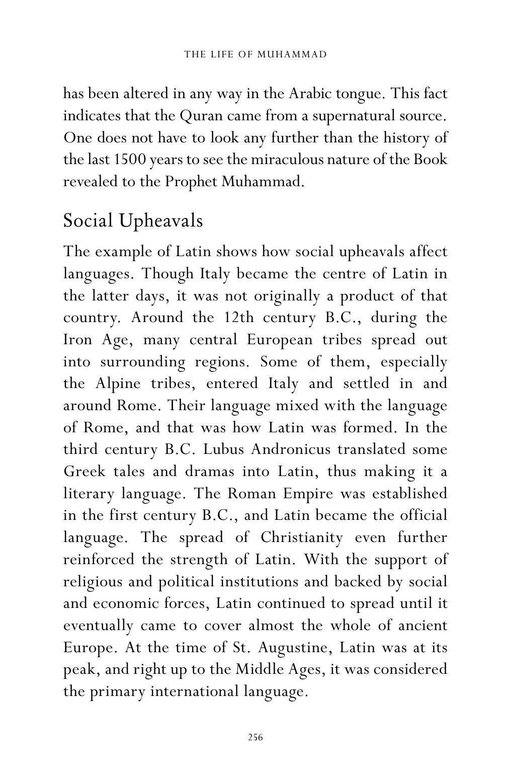 The printed page