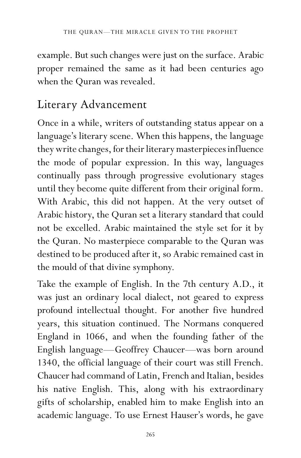 The printed page