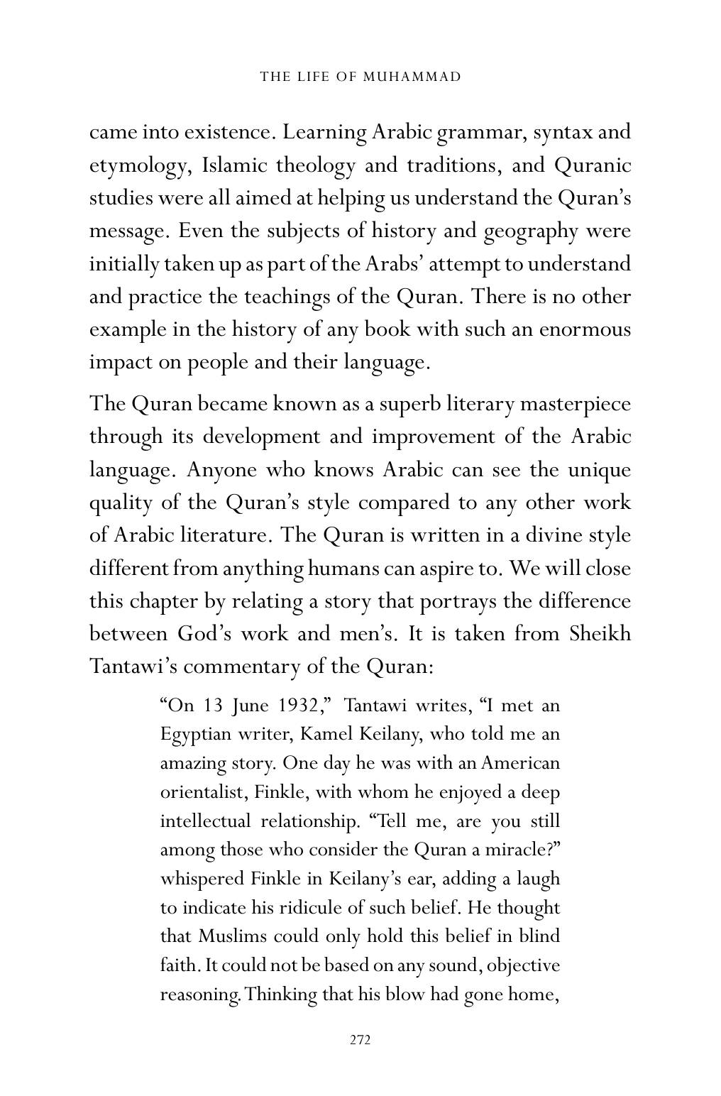 The printed page