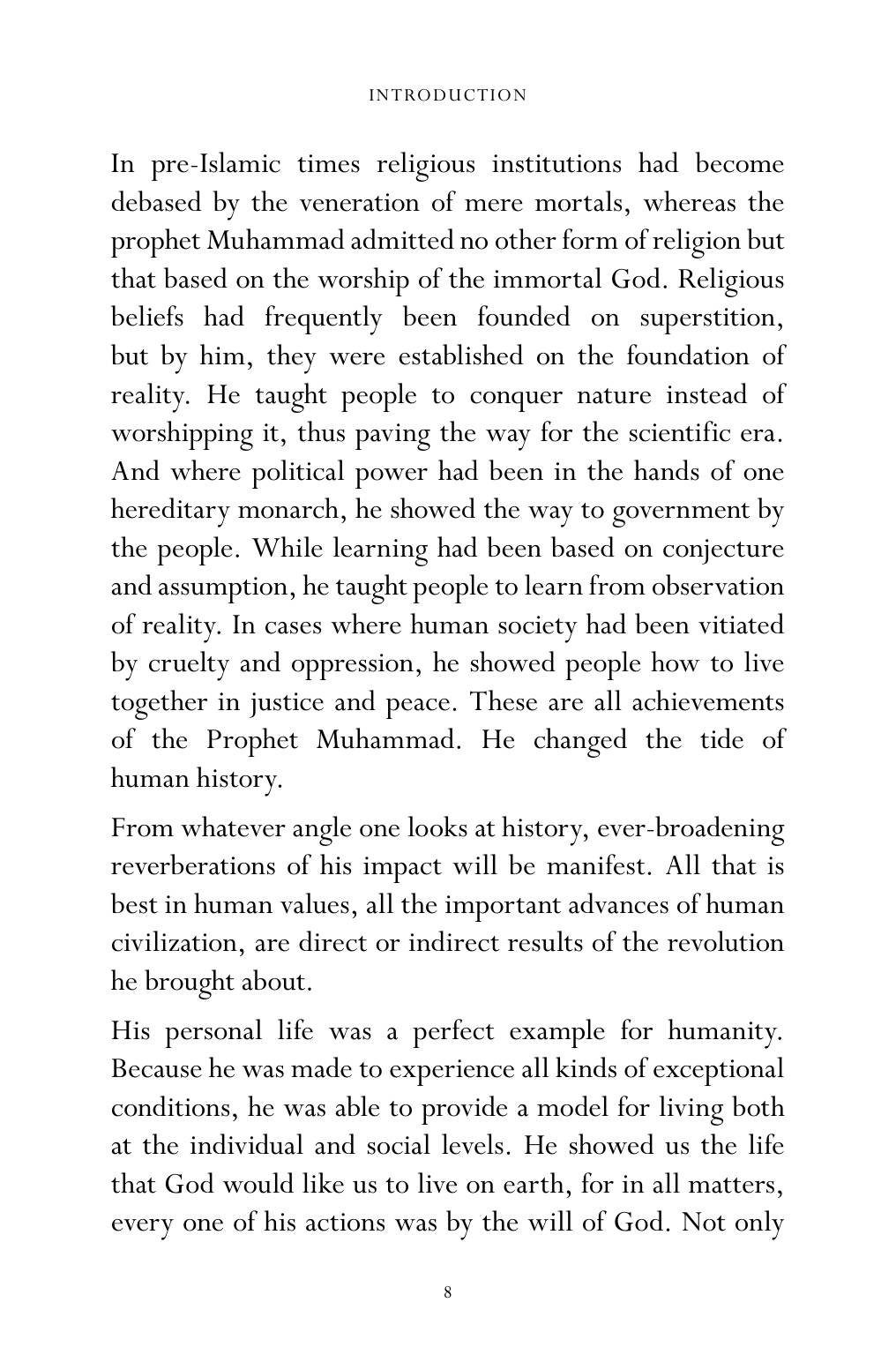 The printed page