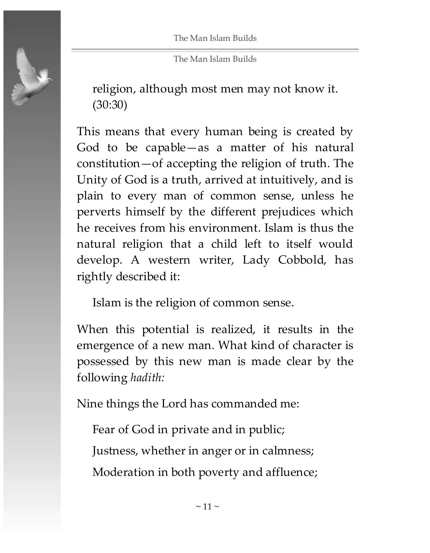 The printed page