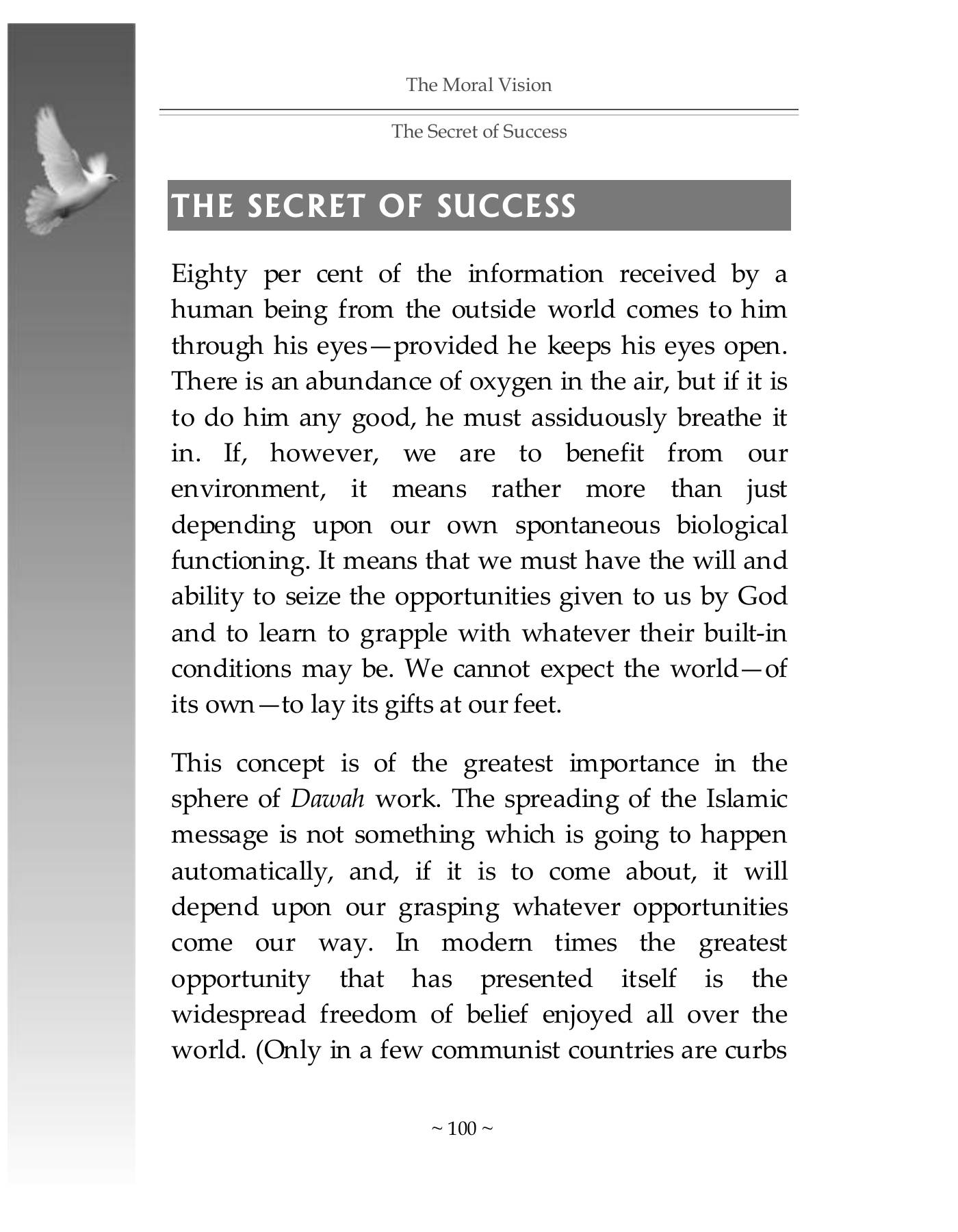 The printed page