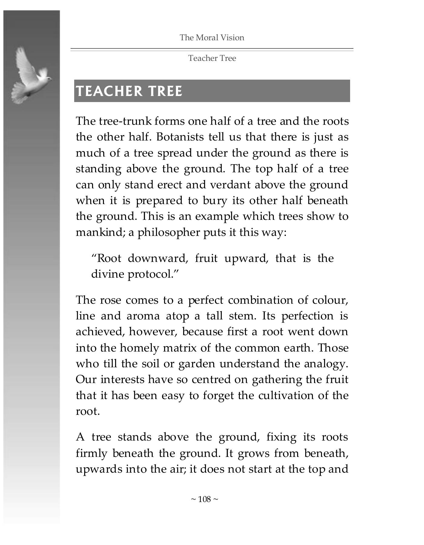 The printed page