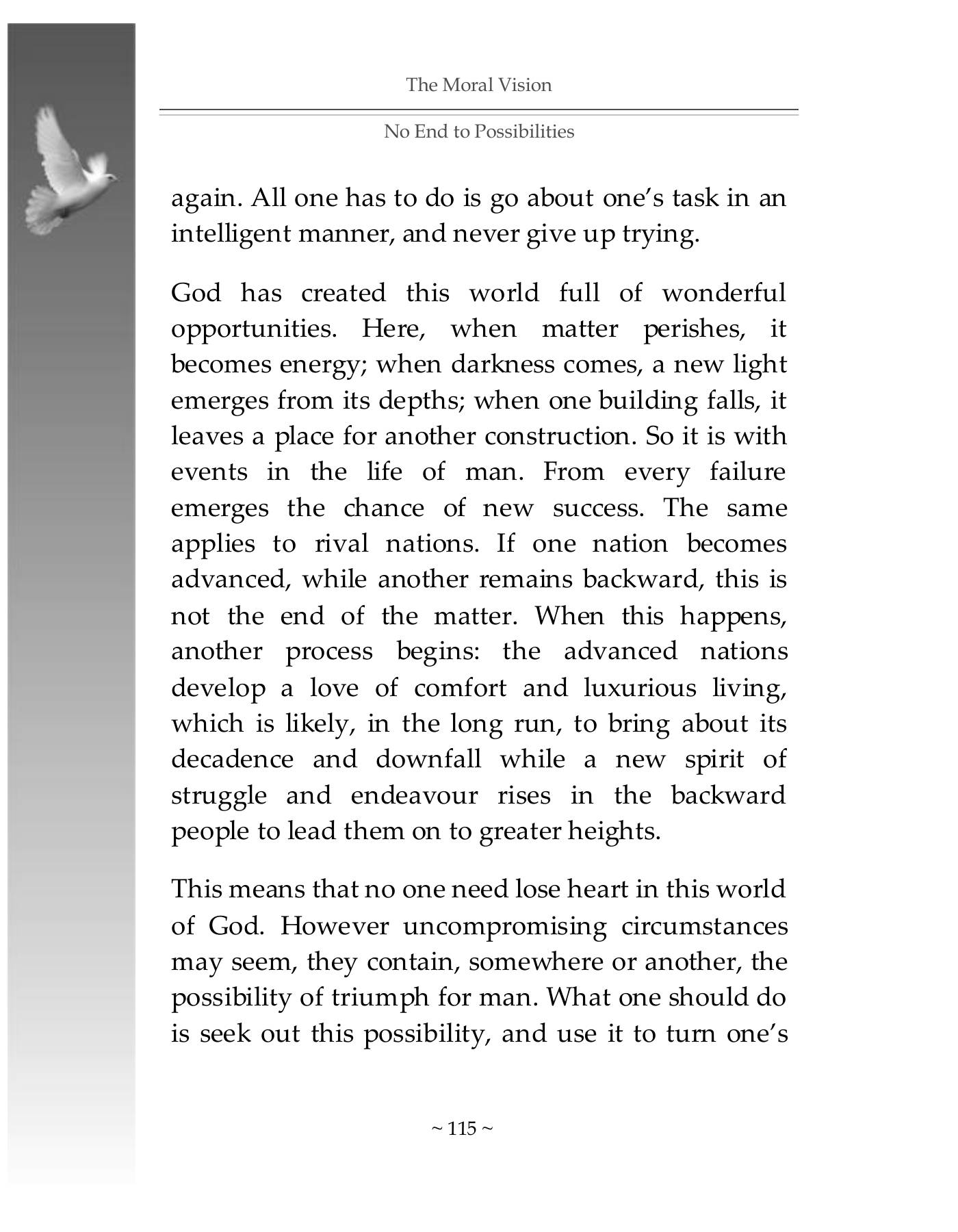 The printed page