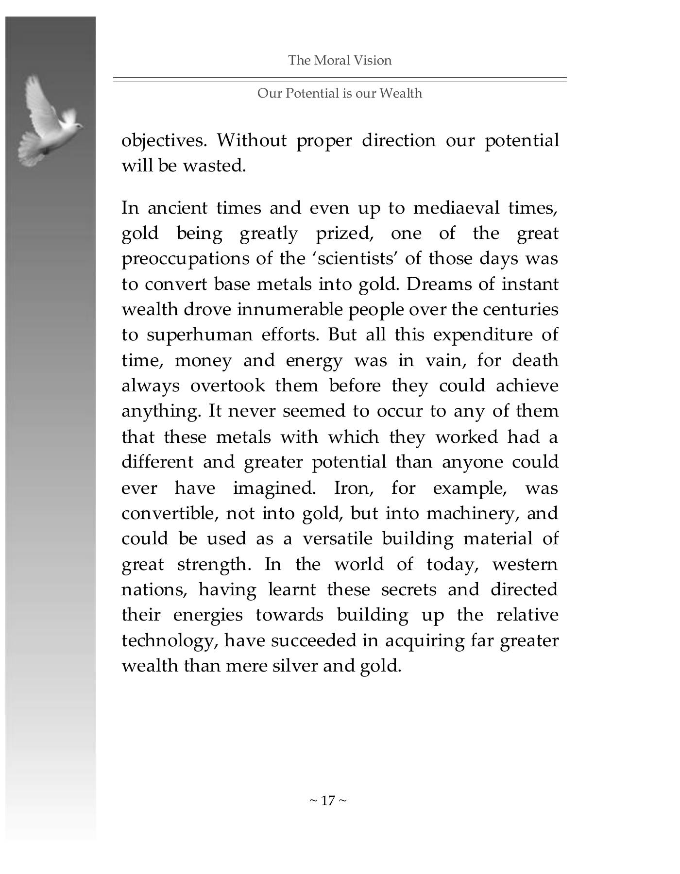 The printed page