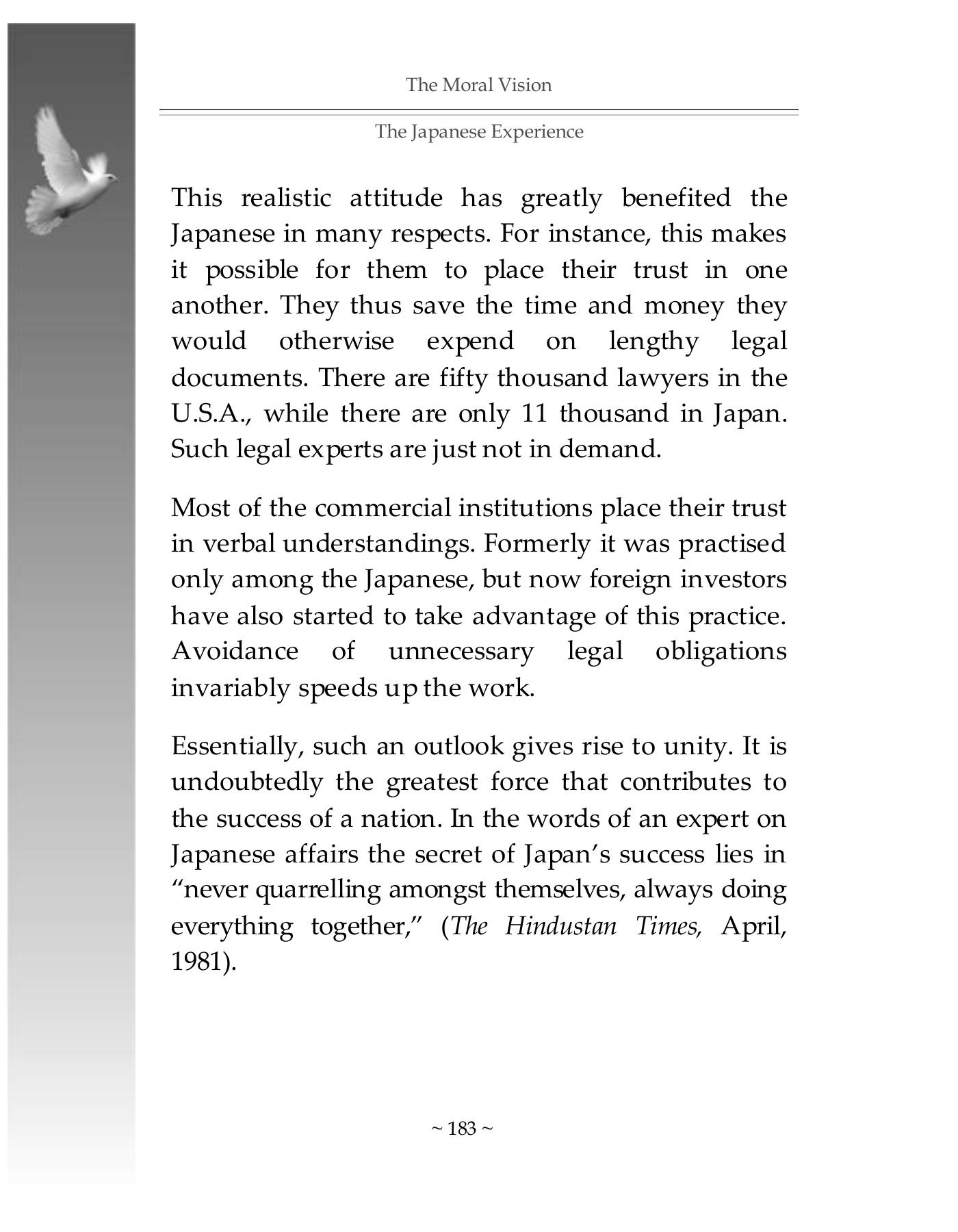 The printed page
