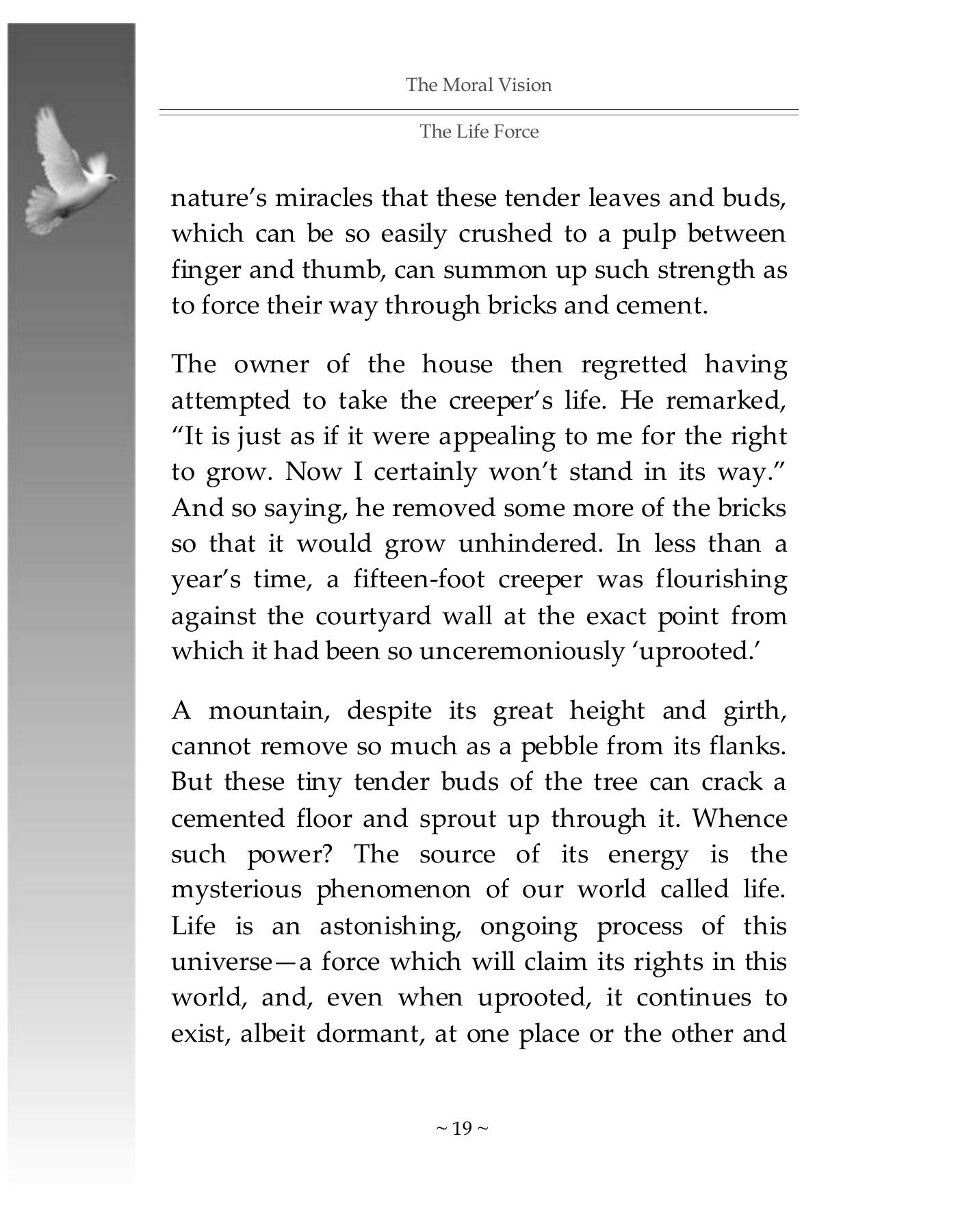 The printed page