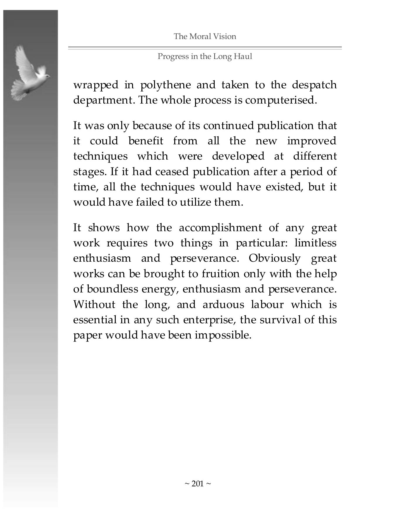 The printed page