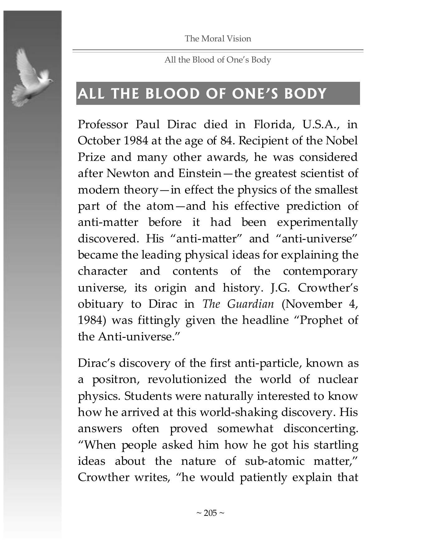 The printed page