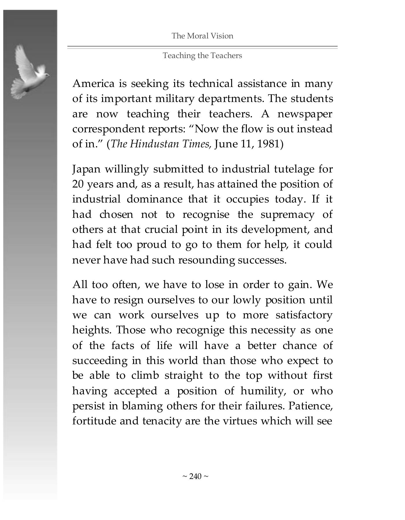 The printed page