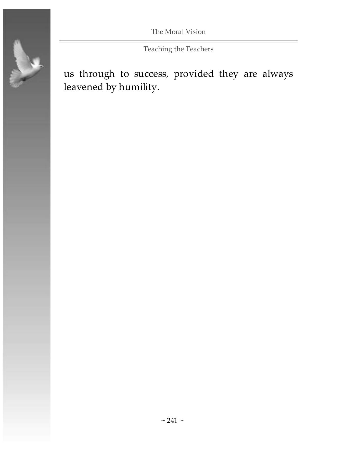 The printed page