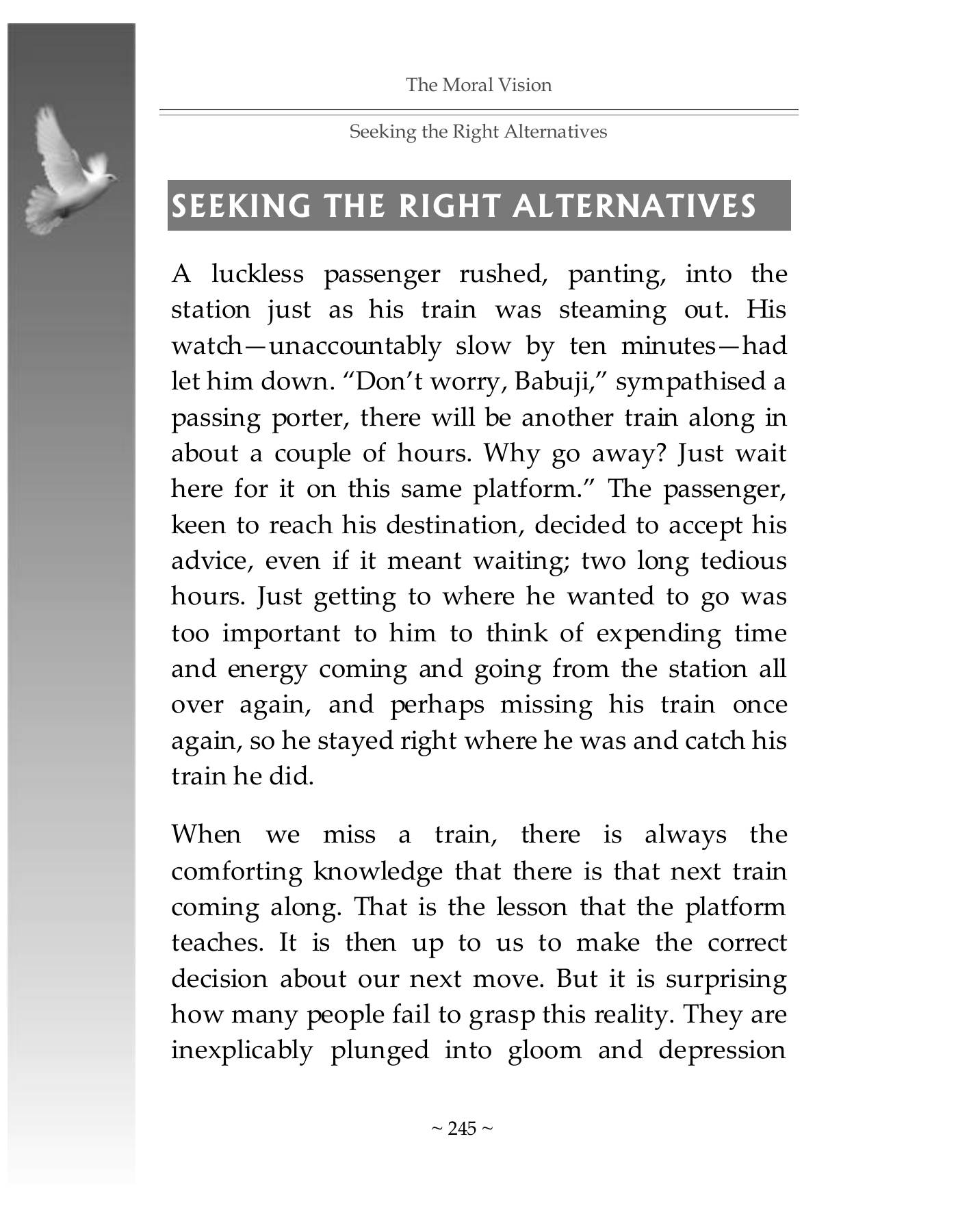 The printed page