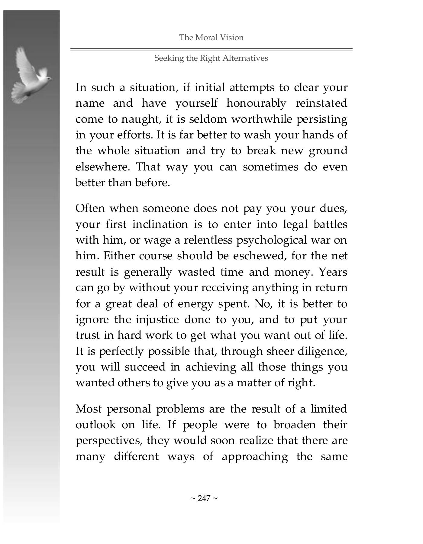 The printed page