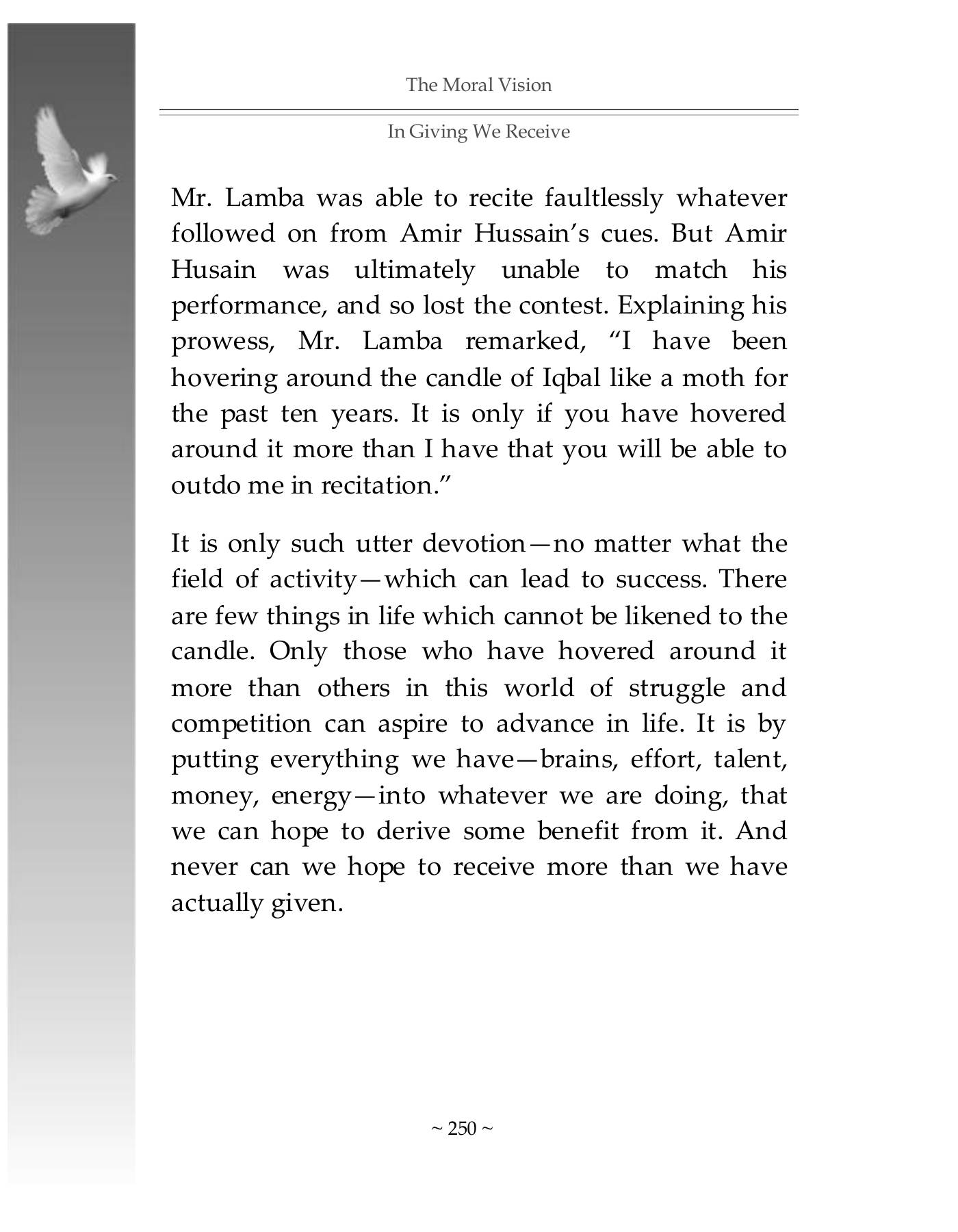 The printed page