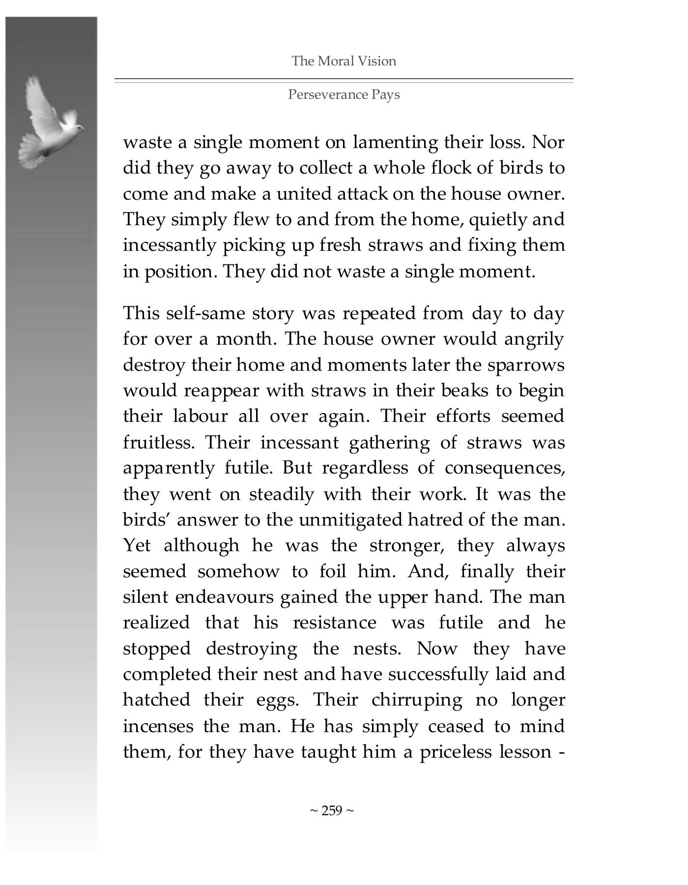 The printed page