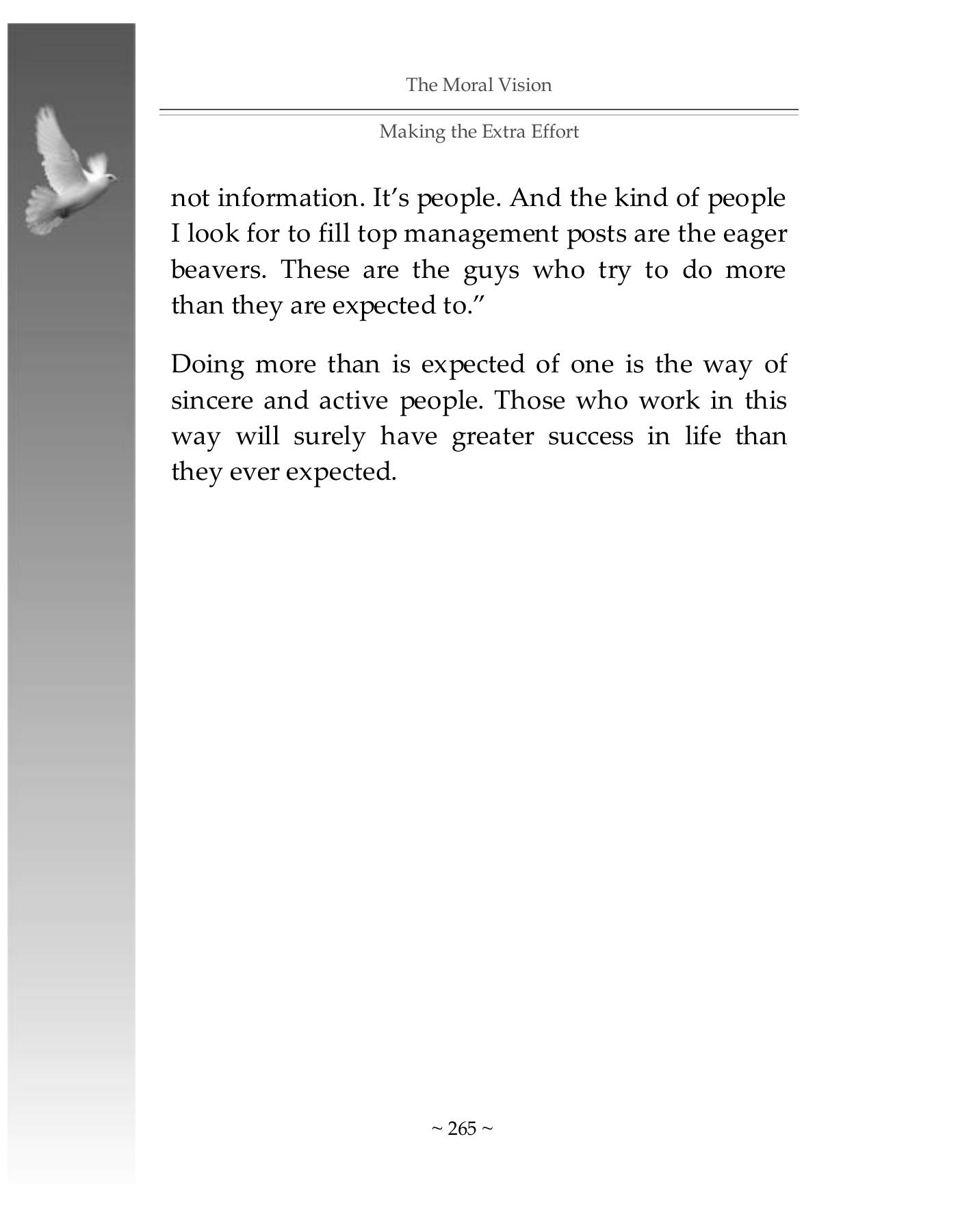 The printed page