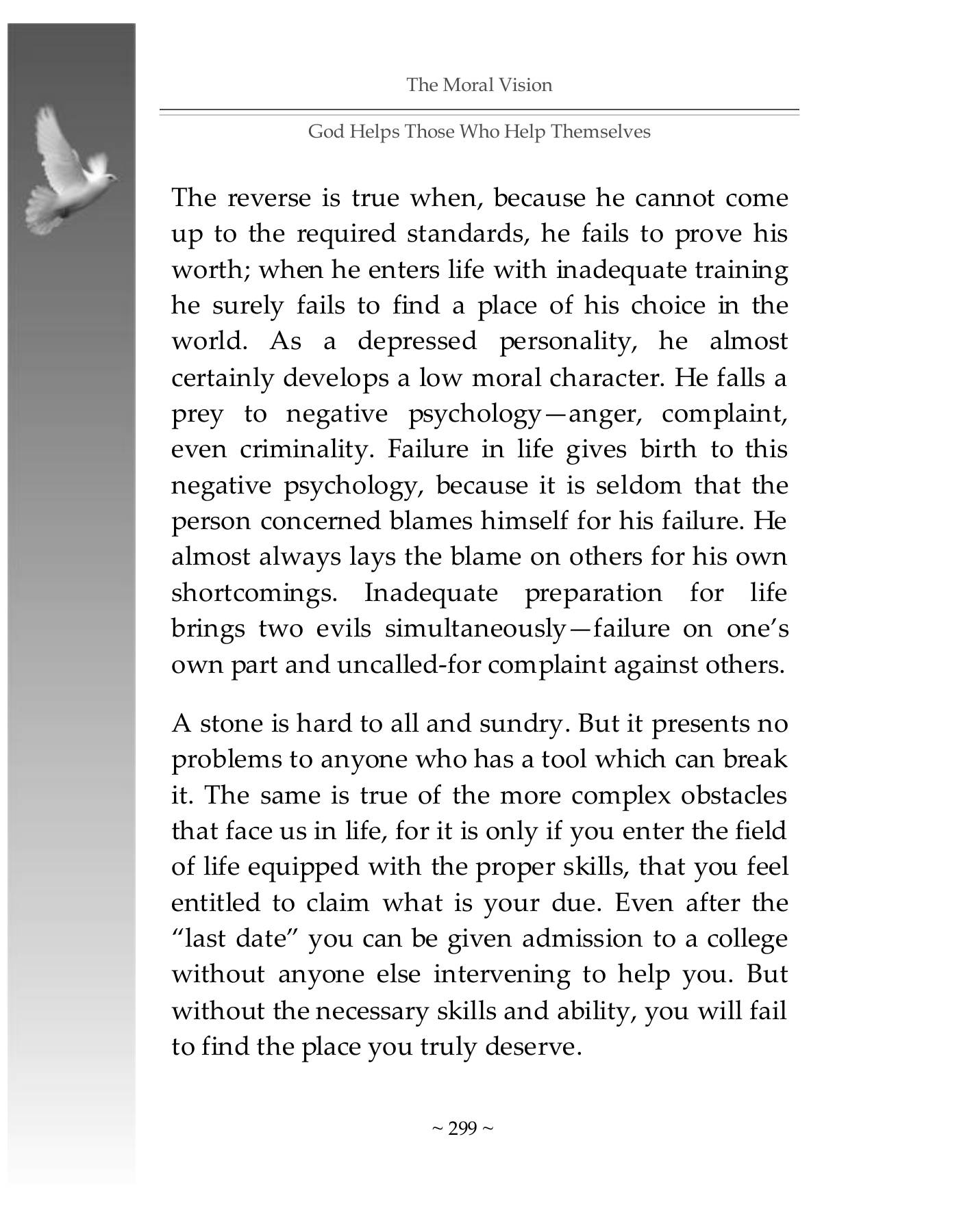 The printed page