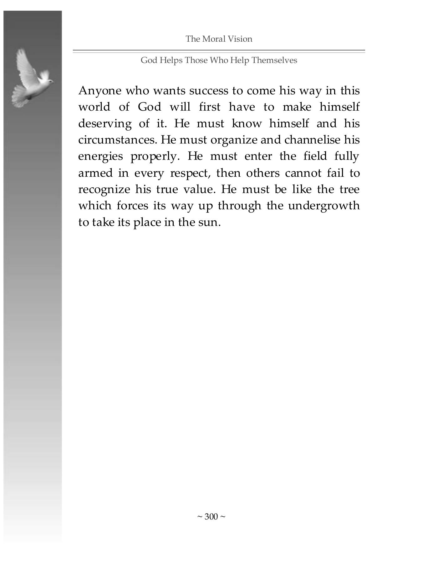 The printed page