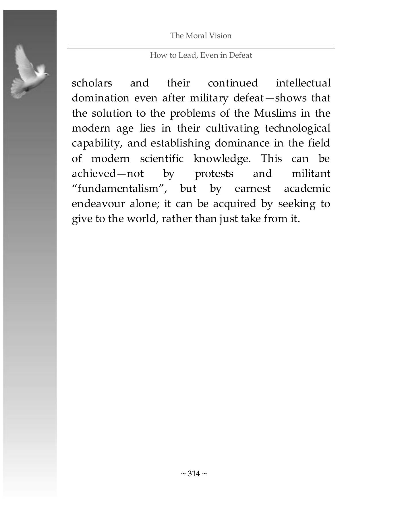 The printed page