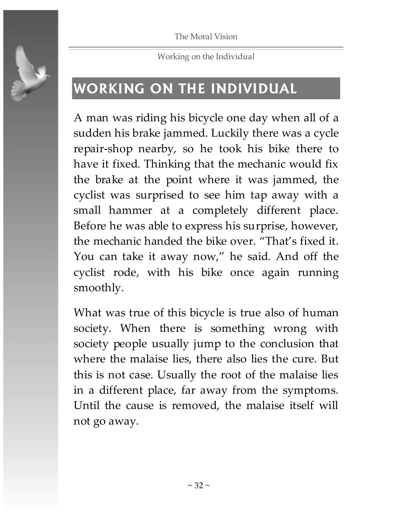 The printed page