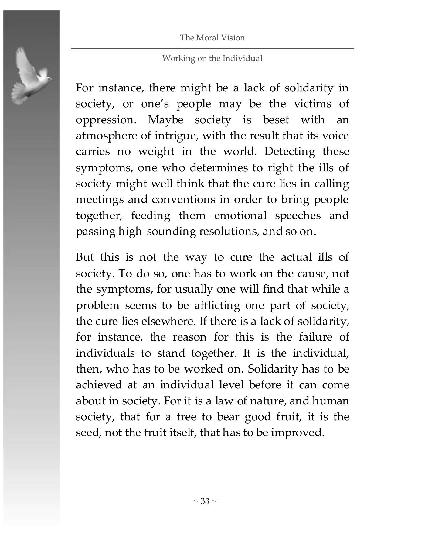 The printed page