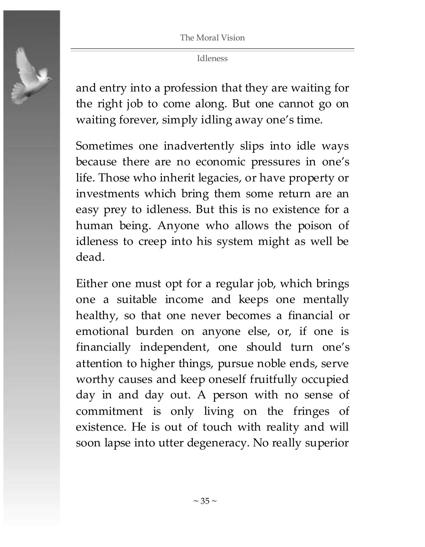 The printed page