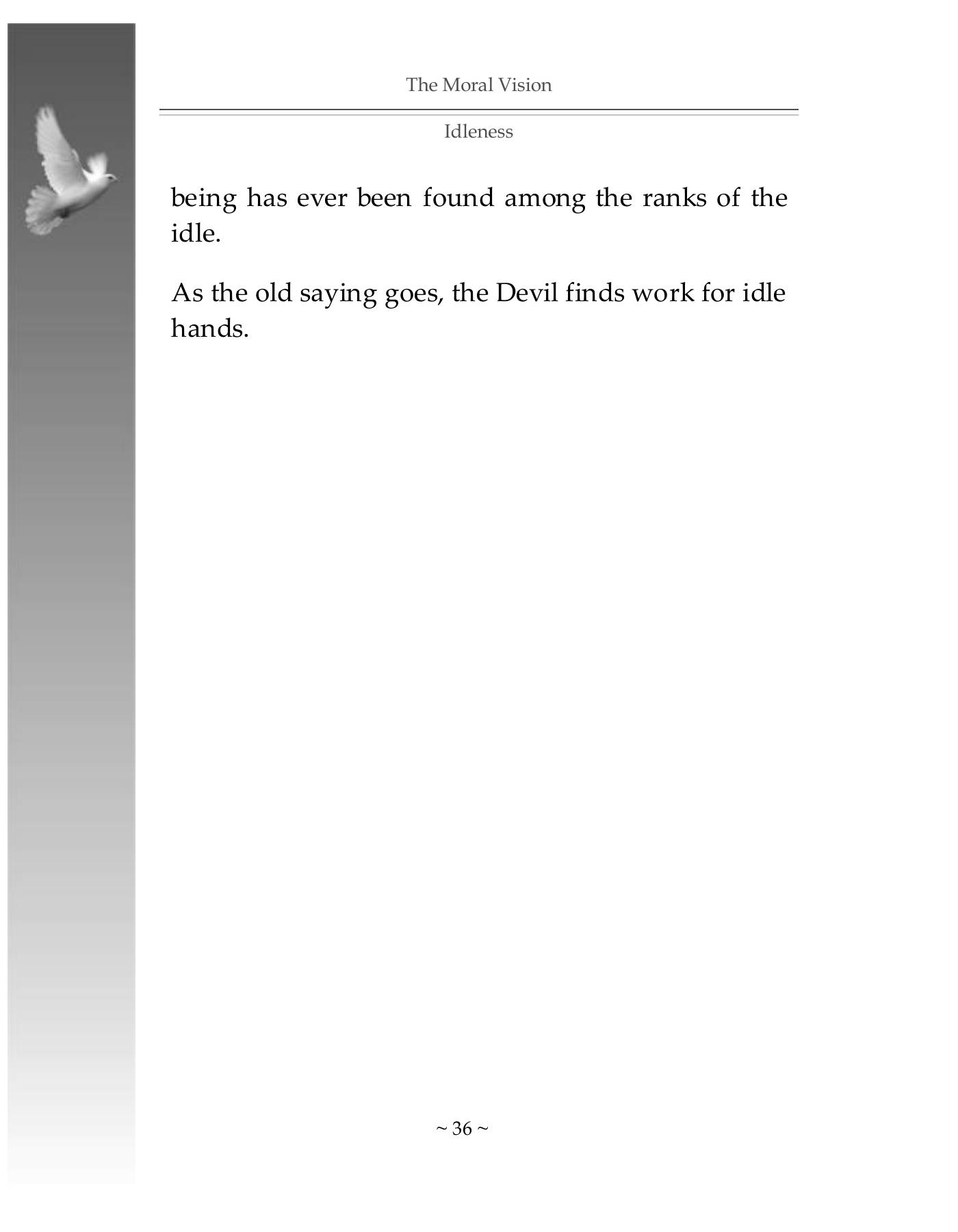 The printed page