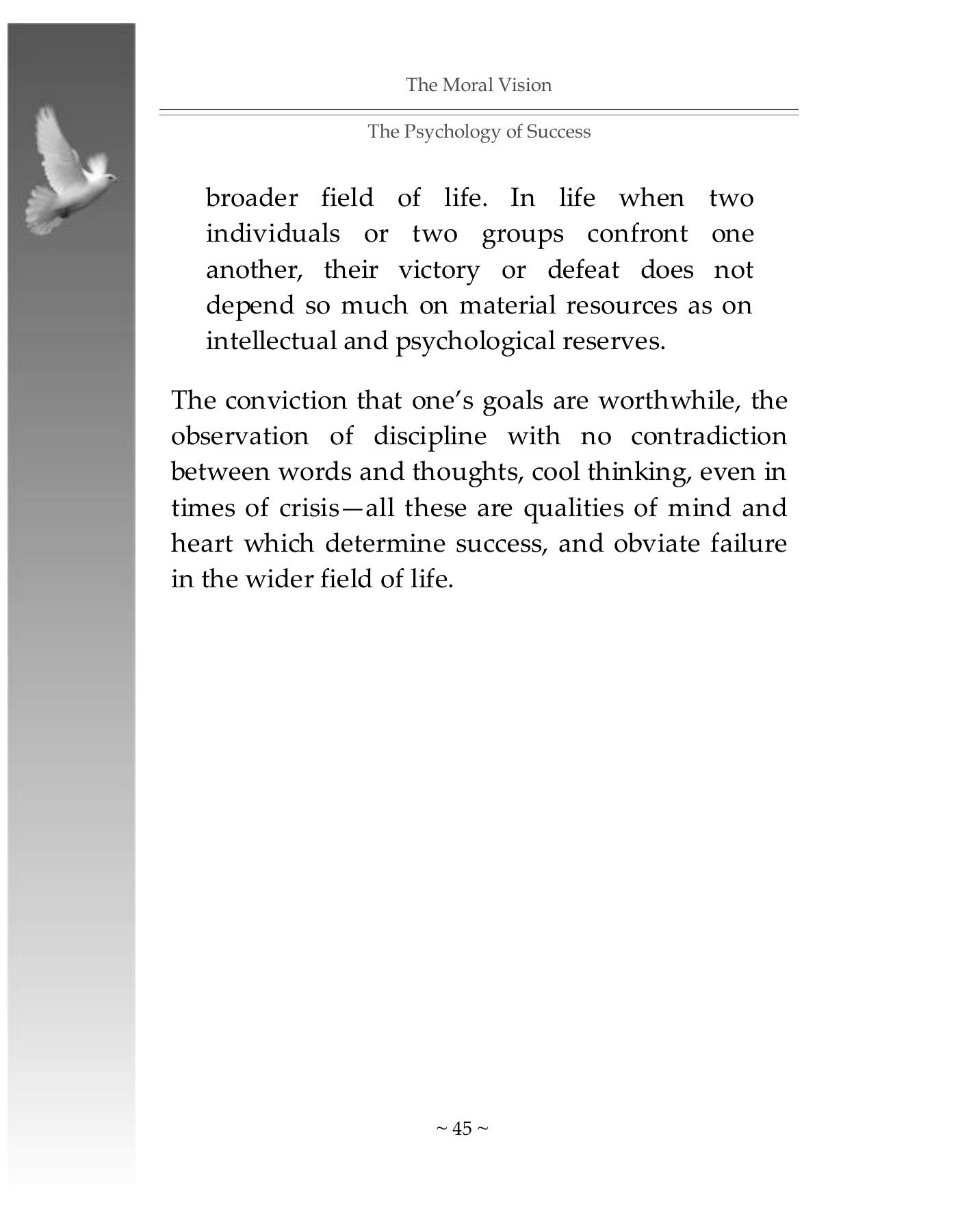 The printed page