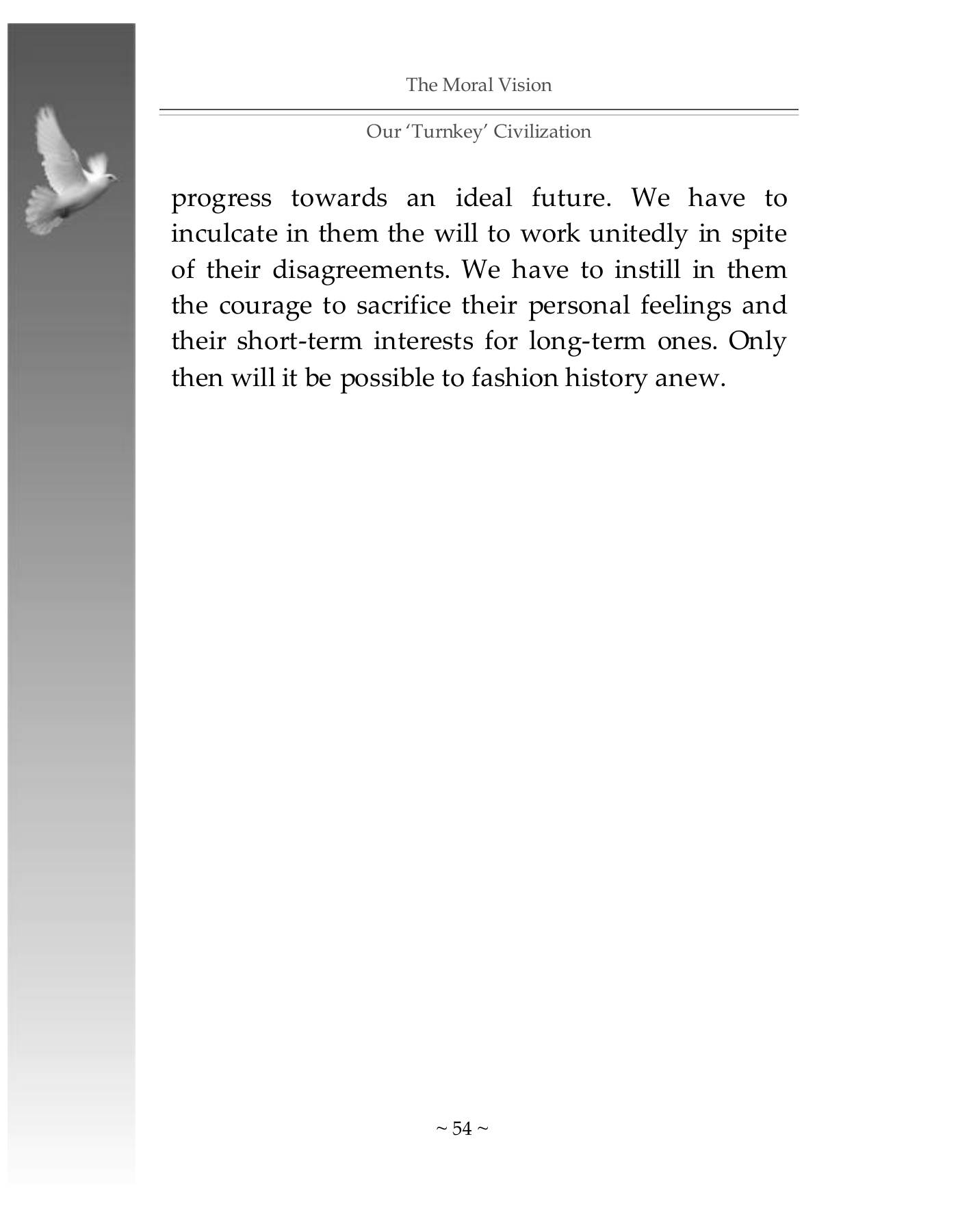 The printed page