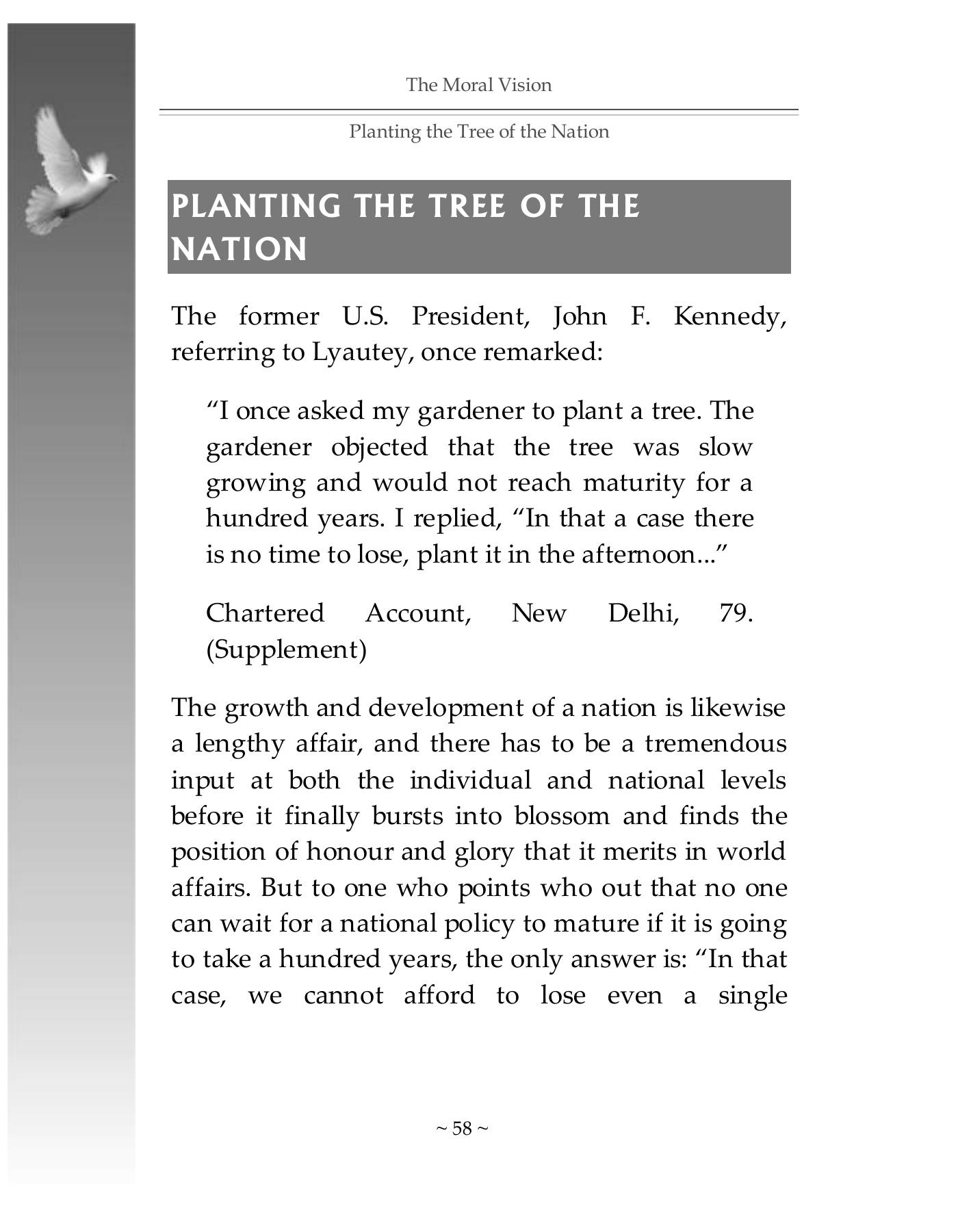 The printed page
