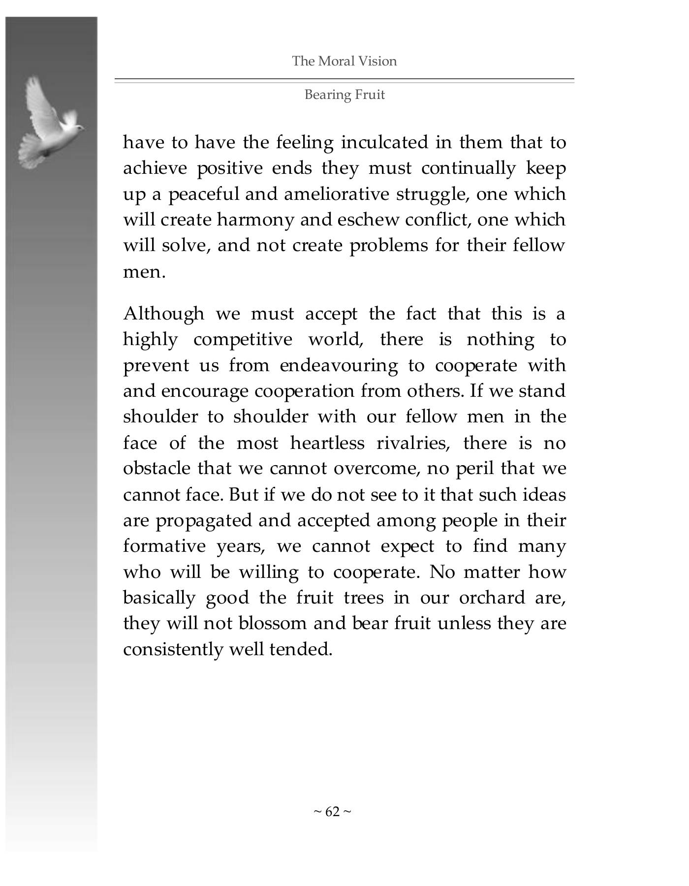 The printed page