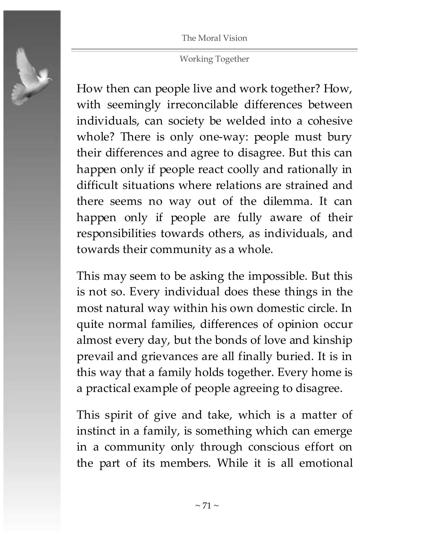 The printed page